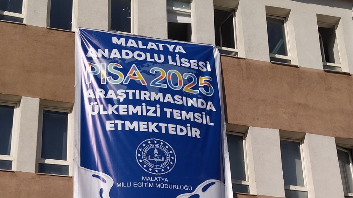 MALATYA ANADOLU LİSESİ 2025 PiSA ARAŞTIRMALARINDA ÜLKEMİZİ TEMSİL ETMEKTEDİR 